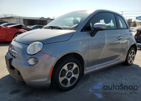 2016 Fiat 500 Electric from USA, damaged, VIN 3C3CFFGE4GT180360